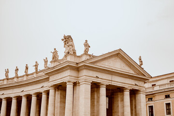 Vatican City State in rome italia italy Church monuments europe pope religions 