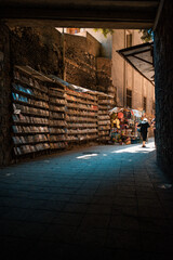 market in a cairo egypt