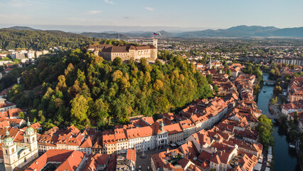 Ljubljana Castle from above