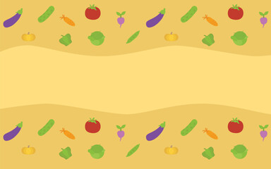 Vegetables pattern background vector design. vegan. healthy. diet. weight loss. dietitian. symbols. icons. art. food. illustrations 