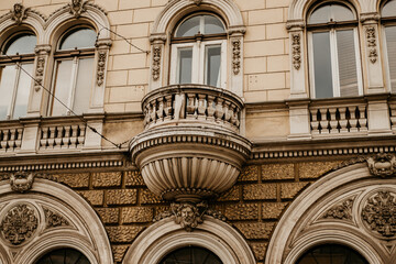Streets and architecture in sarajevo Bosnia balkan old church buildings