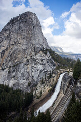Yosemite Landscape - Nevada Falls