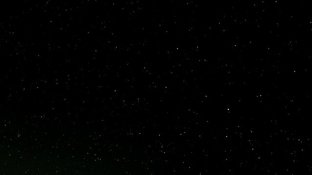 In late January through early Feruary, 2023 the rare green comet C/2022 E3 (ZTF) passed near Polaris. This timelapse video shows the comet moving past the stars as they spin around the north star.