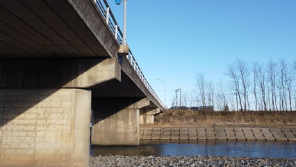 松川に架かる橋