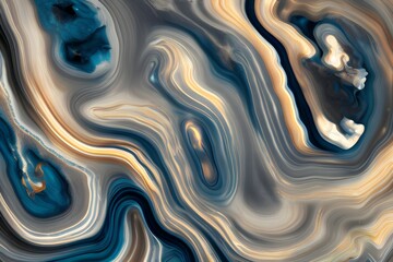 abstract blue background - Generate AI