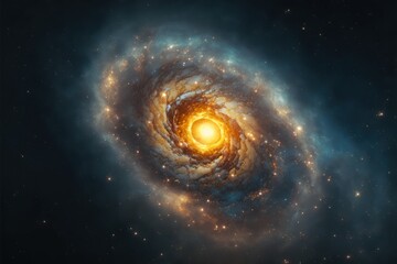 Obraz na płótnie Canvas black hole, falaxy, universe, space, star, nebulosa, galaxy, GENERATIVE AI