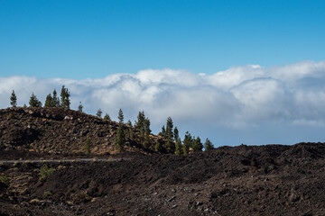 El Teide National Park clouds impressions Tenerife Canary Islands, Spain