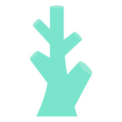 Obraz premium tree trunk icon