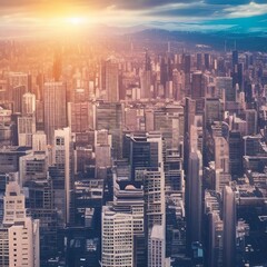 Obraz premium Mysterious Cityscape That Inspires Wanderlust k realistic highly detailed