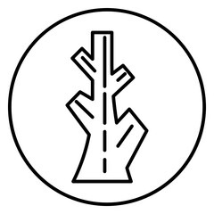 tree trunk icon