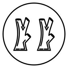 tree trunk icon