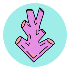 Obraz premium branches icon