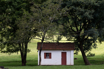 Facilities of a typical farm of the Sao Paulo state, Brazil