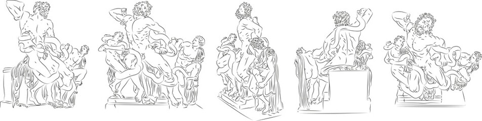 Lacoon and his sons,  Laocoon group