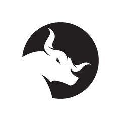 Bull head logo images