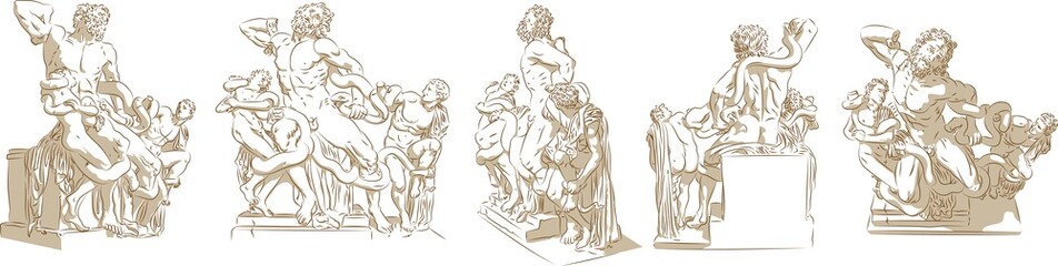 Lacoon and his sons,  Laocoon group