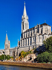 Rosary Basilica, Notre Dame du Rosaire, Lourdes, France