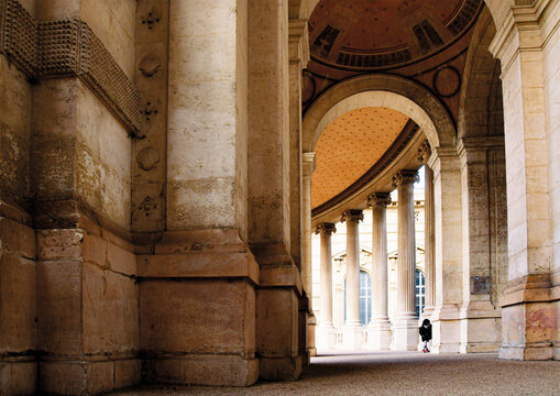 Das Kind palais longchamp. marseille schloss