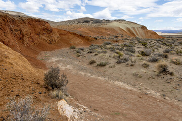 Walk through the beautiful Tierra de Colores in Parque Patagonia in Argentina, South America