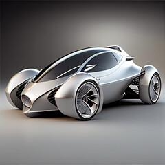 Obraz na płótnie Canvas Electric car concept.