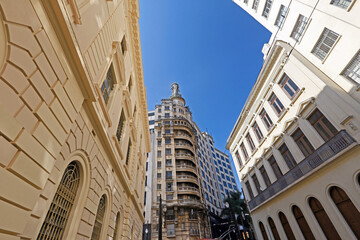 Old building of the Sao Paulo downtown, Brazil