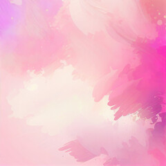 Fototapeta na wymiar Pink abstract watercolor background. Generative AI