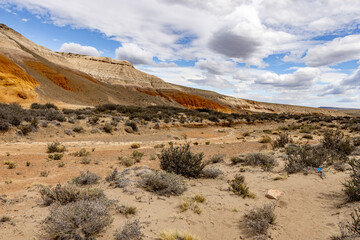 Beautiful Tierra de Colores in Parque Patagonia in Argentina, South America