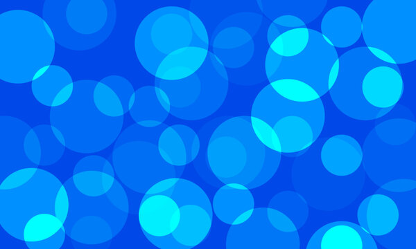 Light blue vector pattern with spheres. circle pattern.
