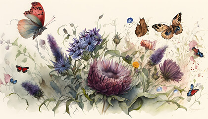 The Magic of Butterflies: A Garden Filled with Flowers That Attract Them