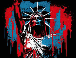 Liberty - USA Patriotism - AI Generated