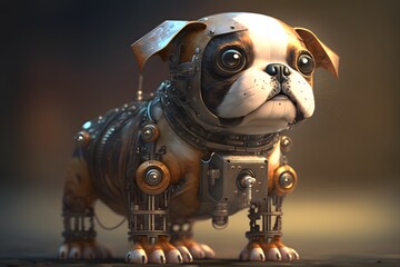Robot Dog created using AI Generative Technology