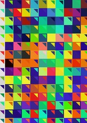 abstract geometric colorful pattern for background.