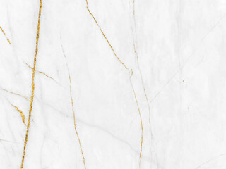 White and gold marble grunge texture crack pattern background.