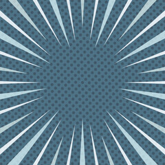 Obraz premium Abstract beam background, Pop art background, vector illustration.