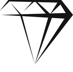 Beautiful Diamond jewelry Logo Template
