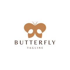Butterfly logo icon design vector 