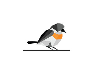 Bird Abstract Logo Design Vector