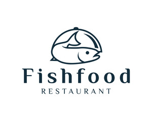 Fish Food Restaurant Logo Design 