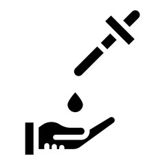 gel dropper glyph 