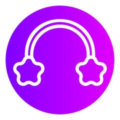 earmuff gradient icon