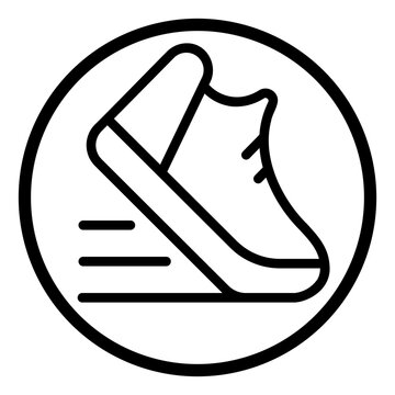 Shoe Line Icon