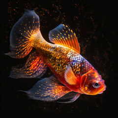 Fototapeta premium Orange Fish