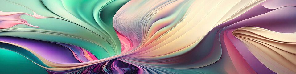 4K Abstract wallpaper with pastel tones