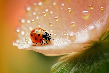 ladybug on a flower