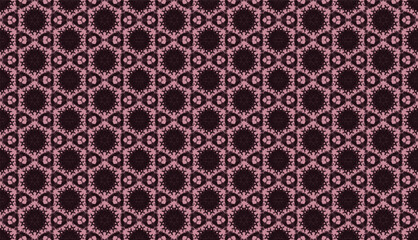 Abstract seamless pattern, seamless wallpaper, seamless background designed for use for interior, wallpaper, fabric, curtain, carpet, clothing, Batik, satin, background, illustration, Embroidery style