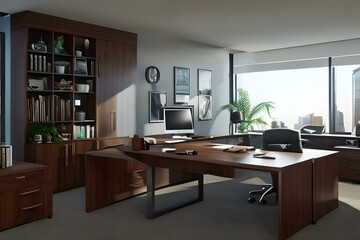 modern office, home
