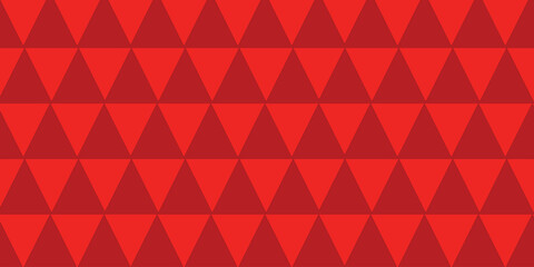 Vector illustration red triangle seamless pattern background. Use for wallpaper, business, banner, etc.