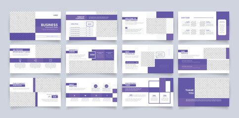 Professional Business Presentation Template Design