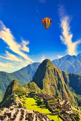 Photo sur Plexiglas Machu Picchu インカ帝国の空中都市・マチュピチュ遺跡の絶景