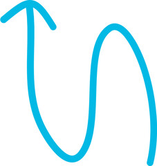 Hand drawn arrow black sign or symbol element doodle design